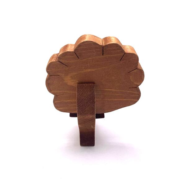 Five wooden turkeys: pre-owned - Thanksgiving holiday decor - Picture 10 of 12